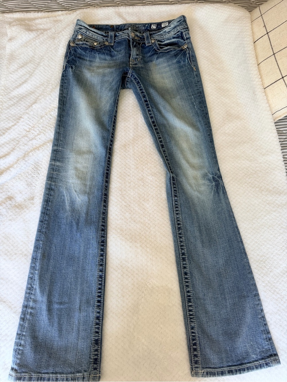 Miss Me Light Blue Flare Jeans